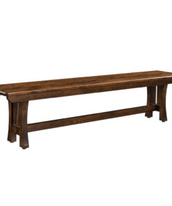 Curved Mission Bench
