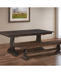 Alternative view of Holland Double Pedestal Table