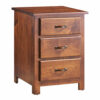 Carlisle 3-Drawer Nightstand