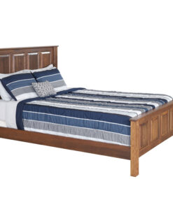 Traditional Raised Panel Bed