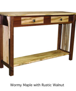 Alternative view of Prairie Mission Sofa Table