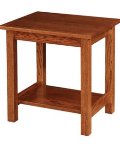 Mission End Table Without Slats