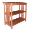 Prairie Mission Double Shelf Sofa Table