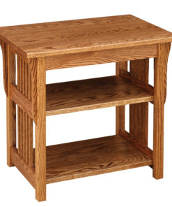 Prairie Mission Double Shelf TV Stand
