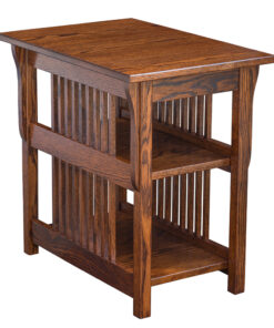 Prairie Mission Double Shelf TV Stand