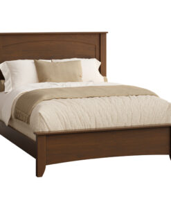 Jackson Arched Panel Bed With Low Footboard