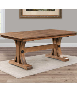 Alternative view of Oagley Double Pedestal Table