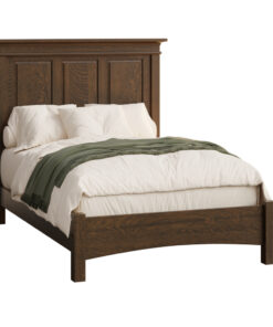 Old World Bed With Low Footboard