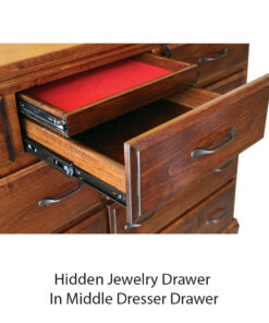 Alternative view of Hidden Treasures 9 Drawer Dresser