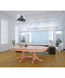 Alternative view of Traditional Reeded Double Pedestal Table