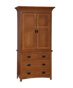 Michaels Mission 3 Drawer Armoire