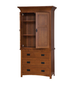 Alternative view of Michaels Mission 3 Drawer Armoire