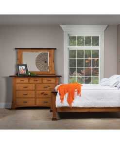 Alternative view of Caledonia 3 Drawer Nightstand