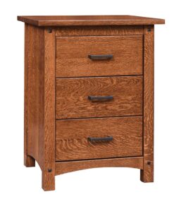 Emory Grand 3 Drawer Nightstand