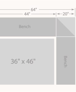 Alternative view of 5 Piece Corner Nook Set