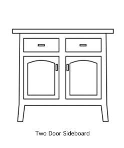 Alternative view of Master Sideboard