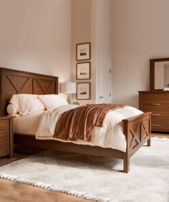 Alternative view of Highlander 3 Drawer Nightstand