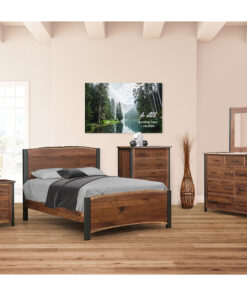 Alternative view of Structura Live Edge Panel Bed