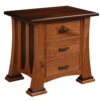 Caledonia 3 Drawer Nightstand