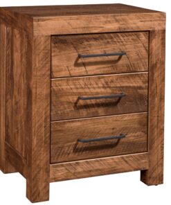 Norwalk 3 Drawer Nightstand