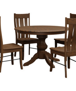Alternative view of Denver Single Pedestal Table