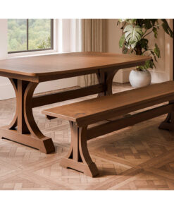 Alternative view of Bryson Double Pedestal Table