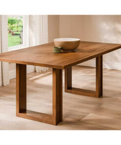 Alternative view of Danielle Double Pedestal Table