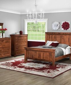 Alternative view of Highland Ridge Bed with Storage Rails