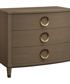 Claire 3 Drawer Nightstand