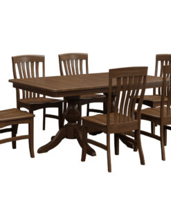 Alternative view of Denver Double Pedestal Table