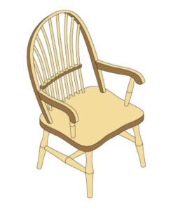 Alternative view of Sheaf Child Chair