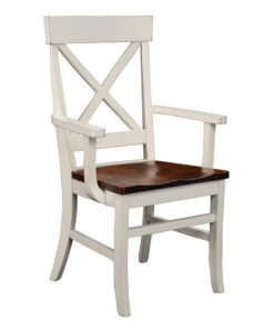 Alternative view of Single X Back Chair
