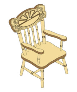 Alternative view of Sunrise Child Chair