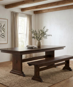 Alternative view of Hoover Double Pedestal Table
