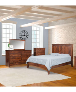 Alternative view of U-Design Queen Bed with Low Footboard