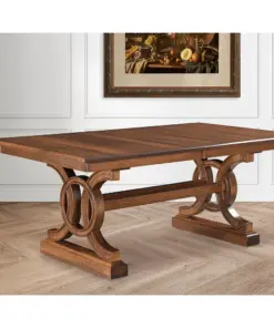 Alternative view of Delta Double Pedestal Table
