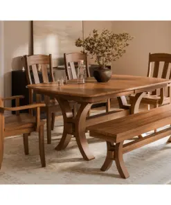 Alternative view of Zehr Trestle Table Dining Collection