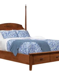 Williamsburg Bed With Footboard Storage