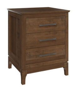 Alternative view of Boulder Creek 3 Drawer Nightstand