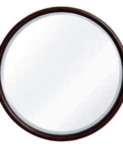 Intersection Round Beveled Mirror