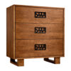 Metropolitan 3 Drawer Nightstand