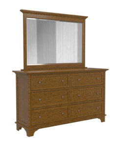 Arlington Regular Dresser - 6 Drawers