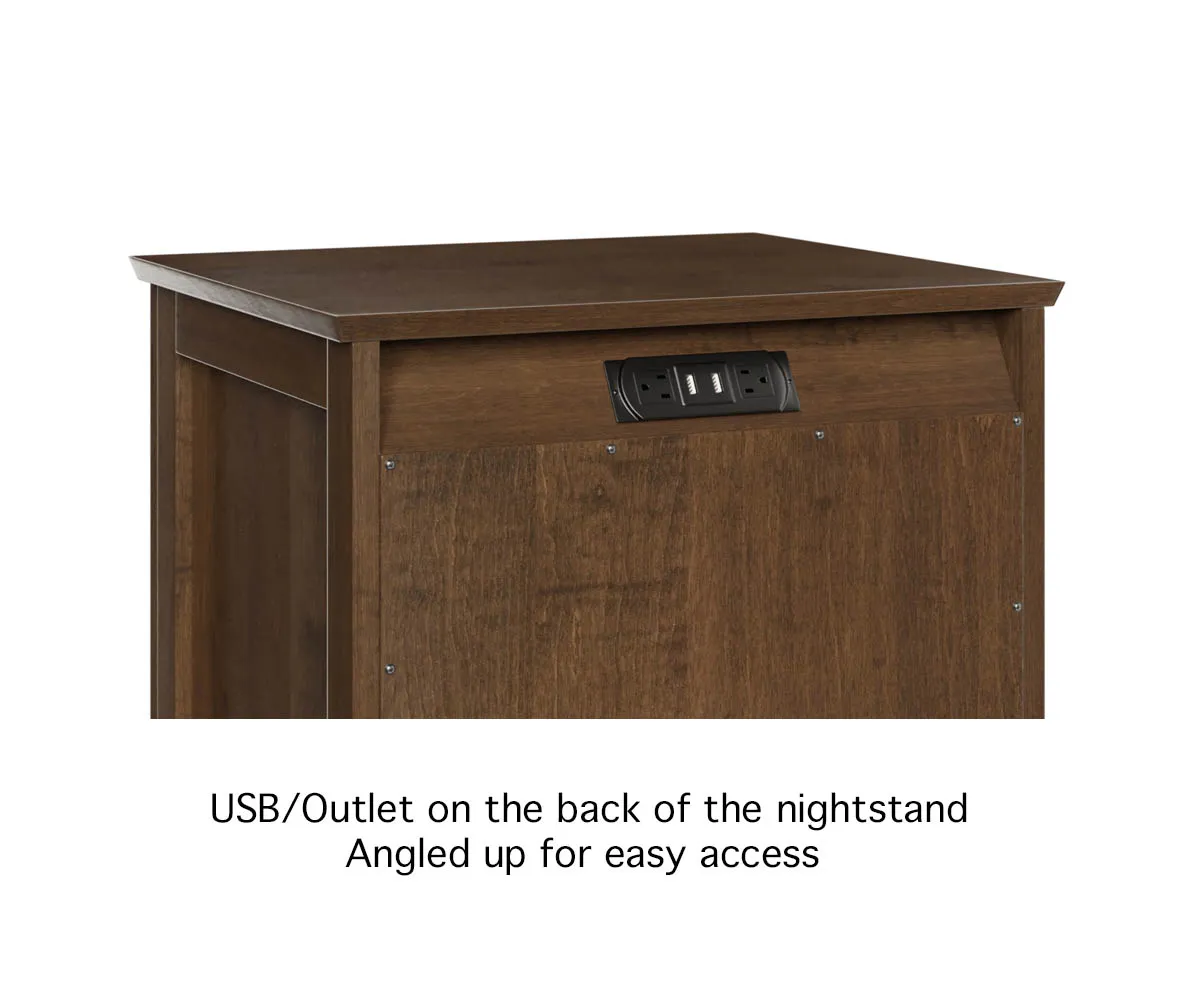 Yorkshire 3 Drawer Nightstand - Image 3