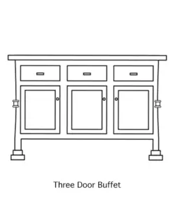 Alternative view of Bowerston Buffet