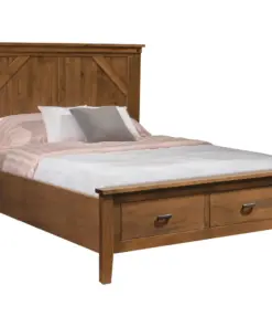 Cambridge Bed with Footboard Storage