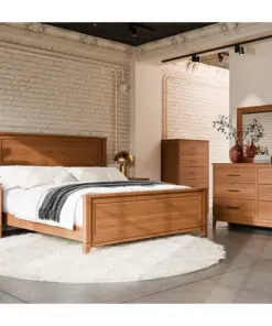 Alternative view of Boulder Creek Bed with Footboard Storage