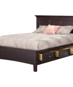 Alternative view of Ellington Bed With Side Storage