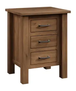 Lindholt Three Drawer Nightstand