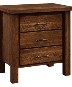 Harrison Three Drawer Nightstand