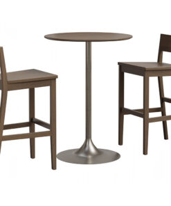 Alternative view of Anson 24" Stationary Bar Chair